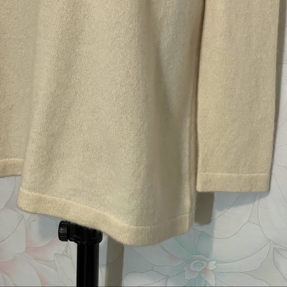 MENDOCINO 100% Cashmere Mock Turtleneck Sweater M - Picture 5 of 9